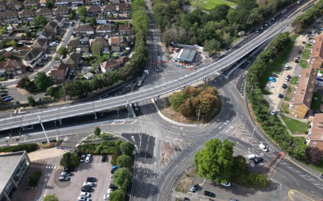Gallows Corner flyover fully reopens to traffic